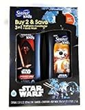 Suave Kids Star Wars 3-in-1 Shampoo, Conditioner, Body Wash 28 Oz Each (2 PACK) Hyperspace Apple and Galactic Fresh