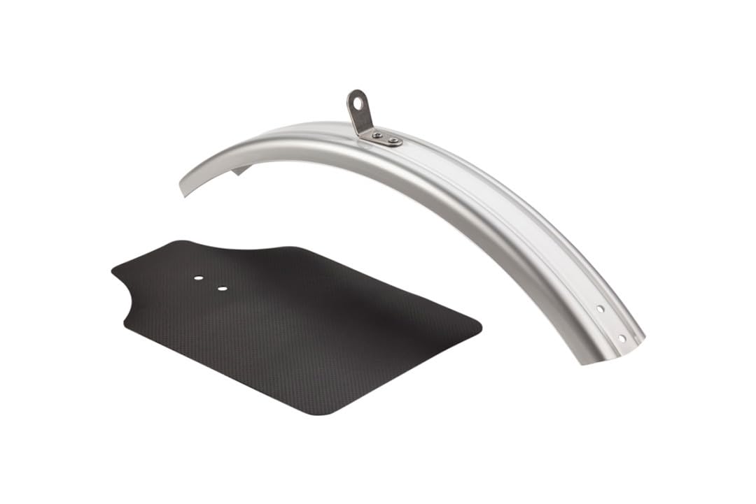 Brompton SILVER front mudguard blade and flap