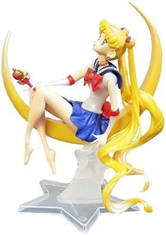 Amazon Co Jp 漫画美少女戦士セーラームーンのアクションフィギュア ムーンパワーpvcモデルアニメコレクション子供のギフト Chongxiang ホーム キッチン
