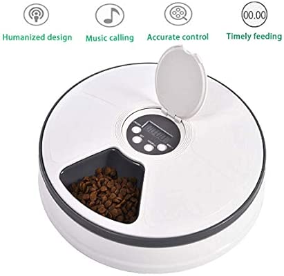 Amazon Com Love Dream 6 Meal Automatic Pet Feeder For Cats Dogs