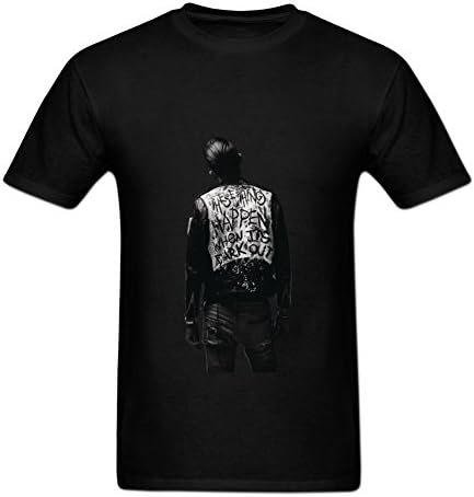 Blacksoul Men's G-Eazy When It's Dark Out T Shirts Crew Neck Graphic Tees XXL Black