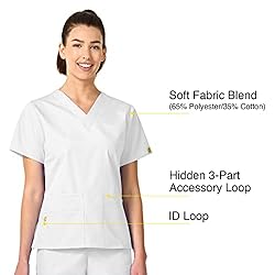 WonderWink Origins Women’s Bravo V-Neck Scrub Top