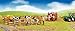 Bruder Cattle Trailer including Cattle (1 pc. Color may vary)