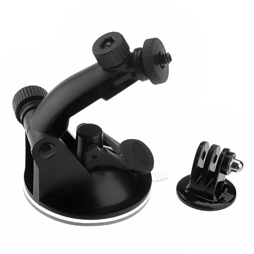 Suction Cup Mount +Tripod Adapter For GoPro HD Hero Hero2 Hero3 Camera