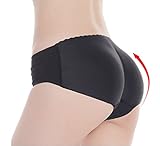 Lelinta Lady's Sponge Padded Seamless Butt Hip Lift Up Enhancer Shaper Panties