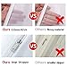 allhom dust proof garment bags - set of 6 pcs 40 inch hanging clothing storage bags and cedar balls,for jacket, shirt, sweater, suit
