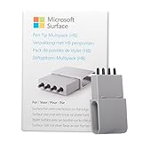 Microsoft Surface Pen Tips Replacement Kit (4-Pack Original HB Type) for Surface Pro, GO, Laptop, and Book