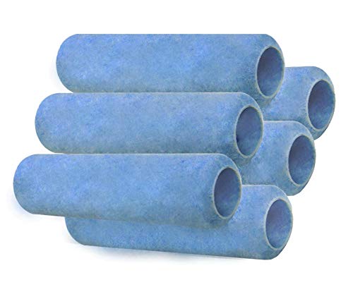 Wadason Paint Roller Covers 9 inch 1/2 inch Nap 6 Pack - Thumbnail 2