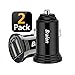 USB Car Charger,Bralon 2-Pack 24W/4.8A Mini 2 USB Fast Car Charger Adapter Compatible with Phone 12 Pro(Max) 12 Mini 11 11 Pro(Max) Xs Max X 8 7,G.alaxy N.ote S10 S9 S8 S7,Pad and More