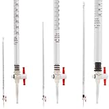 Acrylic Buret Burette with PTFE Stopcock 0.1mL