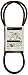 MTD Genuine Parts Drive Belt - 46-Inch Tractors 2009 and Prior