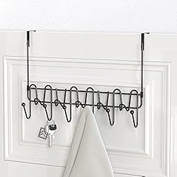 DecoBros Supreme Over The Door 11 Hook Organizer