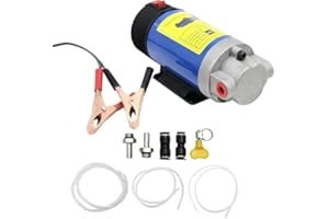 Airtak oil change pump extractor kit Engine Oil Pump Portable Electric Self-Priming Motor for Car, Jet Ski, Truck, Camper, Motorbike,ATV,RV, Boat100W