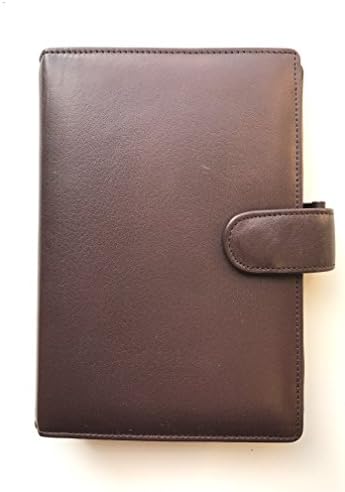 Genuine Leather Planner Cover with 6-Ring Binder