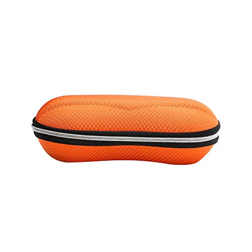 Sunglasses Eyeglasses Zipper Hard Case Protective Box Peanut Portable Travel Eyes Glasses Bag (Orange) - Thumbnail 6