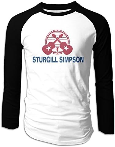 Men's Sturgill Simpson Country Music Long Sleeves Raglan T-shirt X-Large
