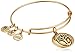 Alex and Ani Unexpected Miracles II Expandable Rafaelian Gold-Tone Bangle Bracelet