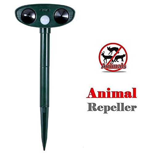 TOAO Farm Garden Powerful Solar Battery Powered Ultrasonic Outdoor Animal & Pest Repeller Cat Dog Fox Deer Rodent Repellent with PIR Sensor TOAO Farm Garden Powerful Solar Battery Powered Ultrasonic Outdoor Animal & Pest Repeller Cat Dog Fox Deer Rodent Repellent with PIR Sensor