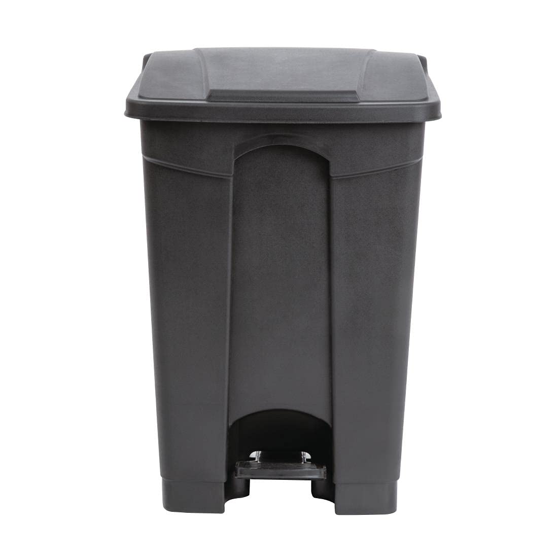 Jantex Kitchen Pedal Bin 45 Litre, Black, Material: Polypropylene, Size: 60(H) x40.5(W) x39.5(D) cm, Tight-Fitting Lid Contains Odours, Hands-Free Lid with Pedal Lift, CW722