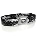 Batman White Logo Seatbelt Buckle Black Strap Belt, Official Licensed