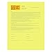 Xerox 3R12437 Revolution Digital Carbonless Paper, 8 1/2 x 11, Canary, 500 Sheets per Ream