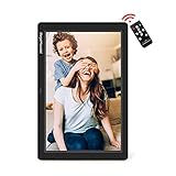 Digital frame, RegeMoudal 12 Inch Electronic photo frame with Wireless Remote Control, Support SD Card/USB
