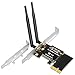 Pci Express Wifi Card Ac1300 PCIe Wireless Adapter 2.4/5 Ghz Dual Band internet Card for Desktop Windows 7/8.1/10 (EP-9607S)