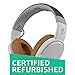 Skullcandy Crusher Bluetooth Wireless Over-Ear Headphone with Microphone, Noise Isolating Memory Foam Gray/Tan (Renewed)