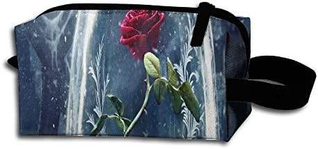 Unisex Beauty The Beast Portable Buggy Bag Hanging Travel Bag Makeup Toiletry Bag Multifunction Cosmetic Bags Travel Organizer Bag Storage Bag Pouch Multi Pocket