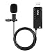 USB Lavalier Lapel Microphone,Fifine Clip-on Cardioid Condenser Computer mic Plug and Play USB Microphone with Sound Card for PC and Mac-K053 primary