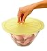 Charles Viancin - Lilypad Silicone Lid for Food Storage - 8''/20cm - Creates an Airtight Seal on Any Smooth Rim Surface - BPA-Free - Oven, Microwave, Freezer, Stovetop and Dishwasher Safe