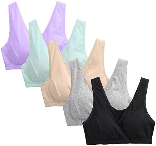 Nursing Bra,Womens Cotton Maternity Bra for Breastfeeding,Wireless Sleeping Bra