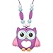 Munchables Owl Chew Necklace - Sensory Chewable Jewelry for Girls (Purple)