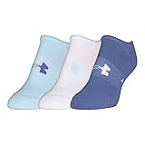 Under Armour Womens UA Athletic SoLo Socks Medium AURORA PURPLE