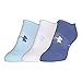 Under Armour Womens UA Athletic SoLo Socks Medium AURORA PURPLE