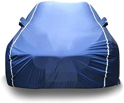 Guajian (For Audi) outdoor car cover Oxford cloth four seasons universal car clothing can be customized chezhao (color : Blue-Audi Q8)