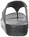 crocs Women's Sloane Crystal Flip Flop, Black, 8 M US