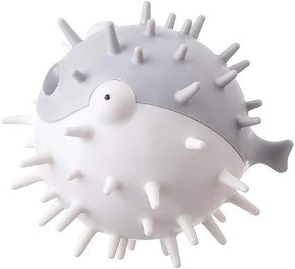 Amazon Pidan ピダン 犬 おもちゃ フグ 音が出る 音が鳴る 噛む ボール グレー Pidan ボール 通販