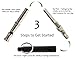 #1 Professional Dog Whistle with Frequency to Stop Barking and to Silent Dogs Bark Control Free Lanyard Platinum Pet Products UMD Train Your Dog Galton's Whistle ultrasonic Range