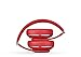 Beats Studio 2.0 WIRED Over Ear Headphone - Red NOT WIRELESS (Certified Refurbished)