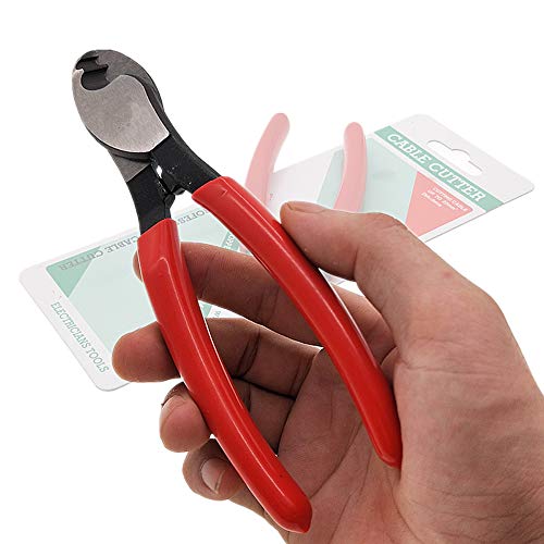 szdealhola Copper Steel Capillary Tube Cutter 1-6mm O.d Wire Cutting Plier Hand Tool