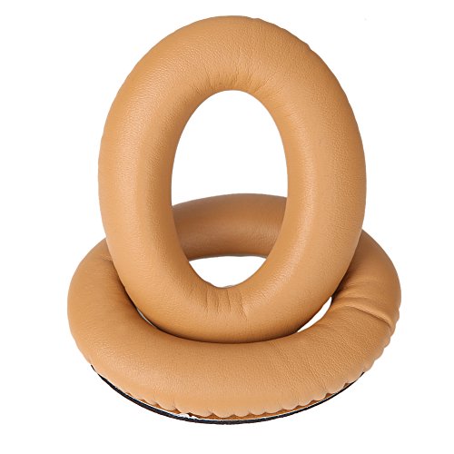 Valefod Replacement Ear Pad Foam Cushion for Bose QuietComfort 2 15 25 Headphones, Ear Cushion for Bose QC2 QC15 QC25 AE2 AE2i (Brown)
