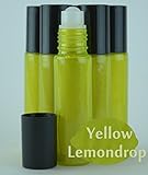 6 Pack Yellow Lemondrop Roll On Bottles