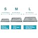 JoicyCo Dog Bed Large Crate Mat 42 in Anti-Slip Washable Soft Mattress Kennel Pads