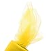KING DO WAY TULLE Roll Spool 6''x50yd(6''x150') Wedding Party Decor,Yellow