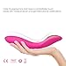 Vibrator, Louviva G Spot Vibrator Clitoris and Vaginal Stimulation Intelligent Voice-activated Vibration , 100% Waterproof, 7 Frequency [Super Quiet]