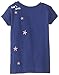 Nautica Girls' Side Tie Short Sleeve Graphic Tee and Short Set