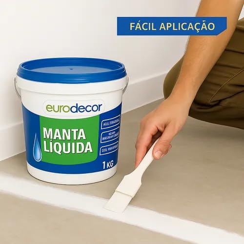Manta Liquida Impermeável para Pisos e Paredes - 3,6Kg - Crômio
