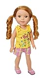 Brittany's Summer Giraffe Shorts Set for 14 and 14.5 Inch Dolls Compatible with Wellie Wisher Dolls, Glitter Girl Dolls, Hearts for Hearts Dolls- 14 Inch Doll Clothes