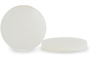 Qorpak CAP-00515 Natural PTFE/Silicone Septa, 24mm Diameter, 0.125" Thick (Case of 100)